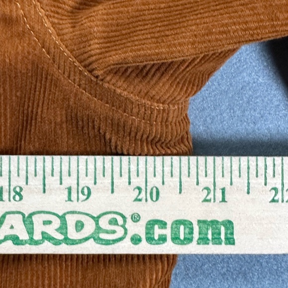 Natural Reflections Bass Pro Shops Corduroy Faux Fur Lined Jacket Brown GUC Larg - Picture 7 of 10